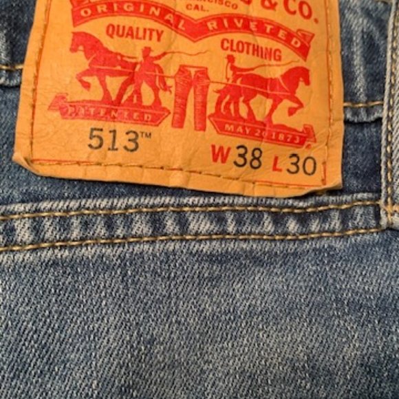 Men's Jeans 38 X 30, Levi - Picture 2 of 5